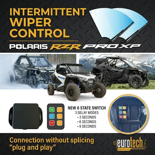 Polaris RZR/Ranger Front Wiper Intermittent Control