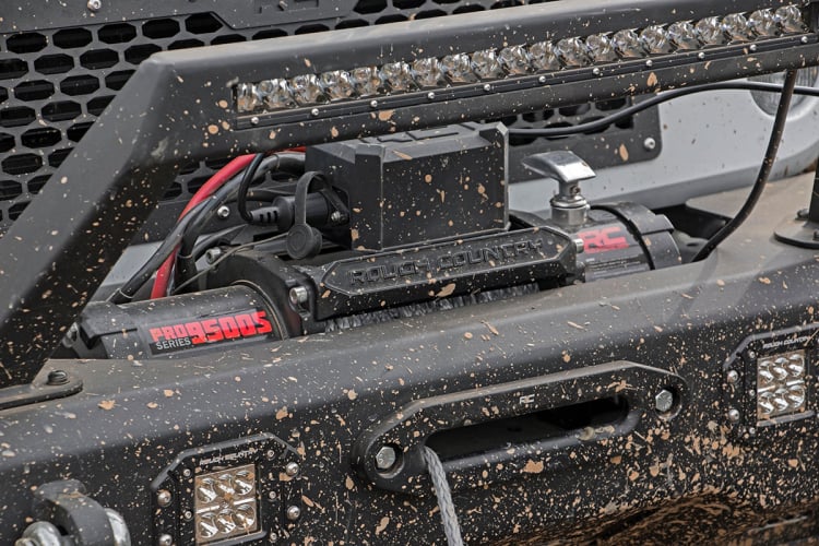 Rough Country 9500-Lb Pro Series Winch Synthetic Rope