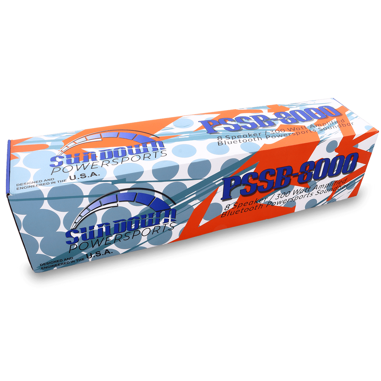PSSB-8000 Amplified Bluetooth Powersports Soundbar Speaker