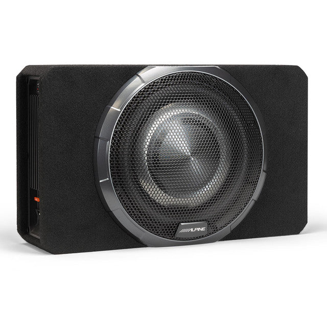 Alpine PWV-SB10 | 10" BassRev™ Powered Subwoofer Enclosure Alpine