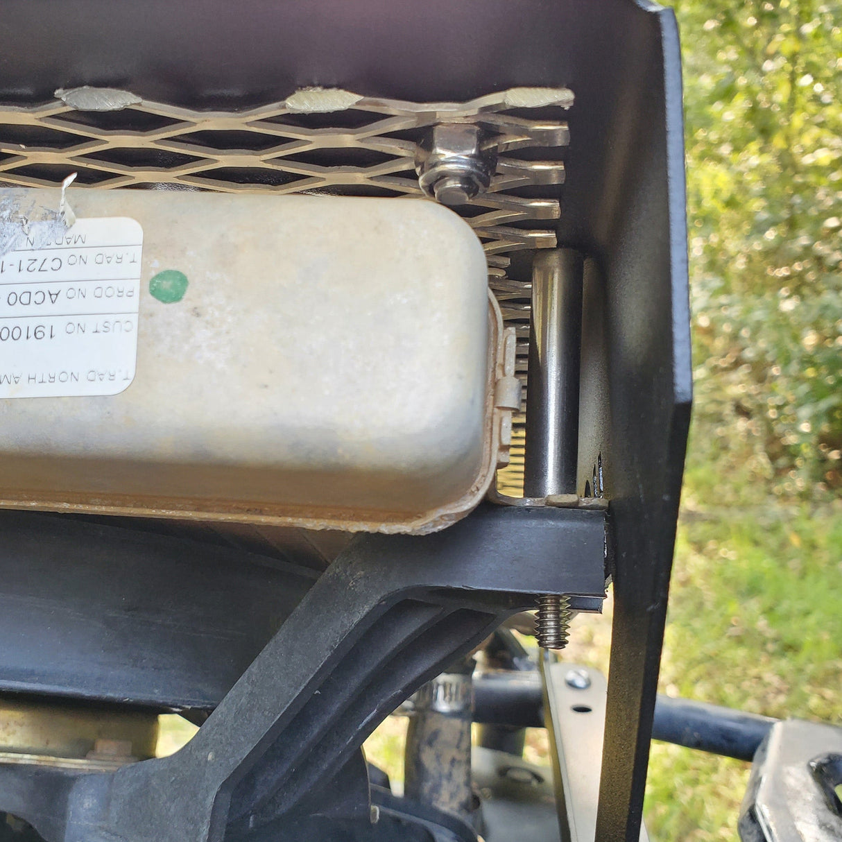 Low Profile Radiator Relocation Kit 2014+ Honda Rancher, Foreman, Rubicon Vessel Powersports