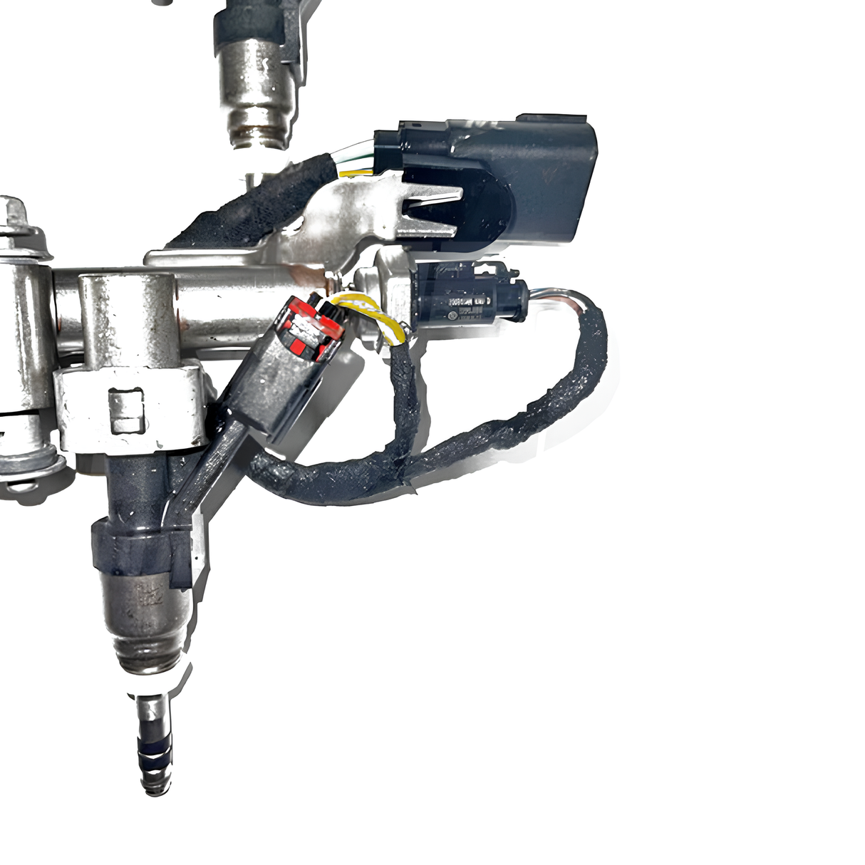 2014-2022 L83 V8 5.3 Truck Rails With Fuel Injectors Fuel Injector Connection