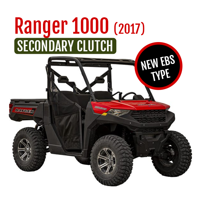 Ranger 1000 XP (2017) Secondary Clutch EBS Upgrade Harvey's ATV Parts