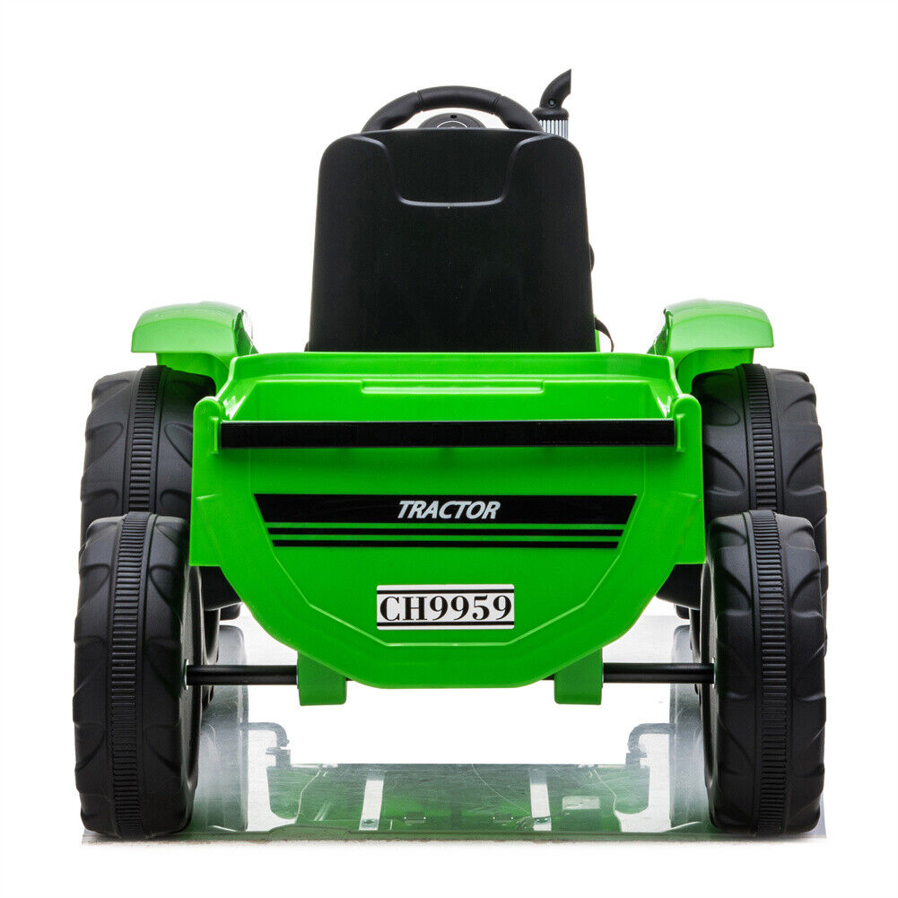Remote Control Electric Excavator Toy Tractor for Kids - 12V with 2.4GHz RC