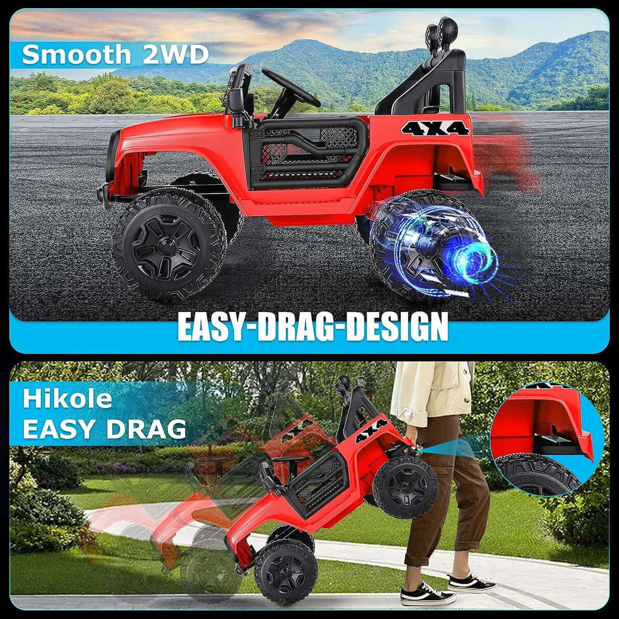 Remote Control Lamborghini Electric Ride-On Car for Kids 24/12V
