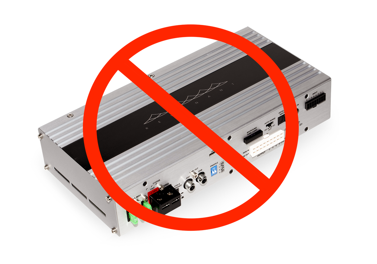 NO AMPLIFIER PRODUCTS AVAILABLE - See "PRODUCT DETAILS" for further explanations Bavsound