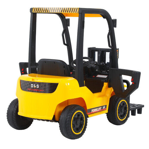 Revolutionize Playtime with the 12V7A Electric Frame Lifting Rod Ride-On Forklift for Kids: 3 Speeds and LED Lights Included!
