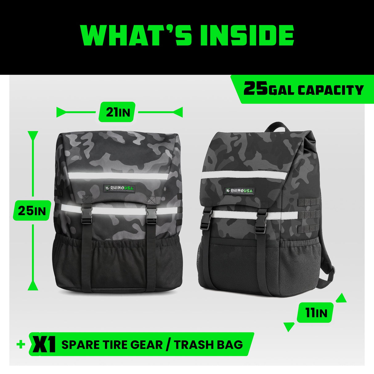 Spare Tire Trash Bag