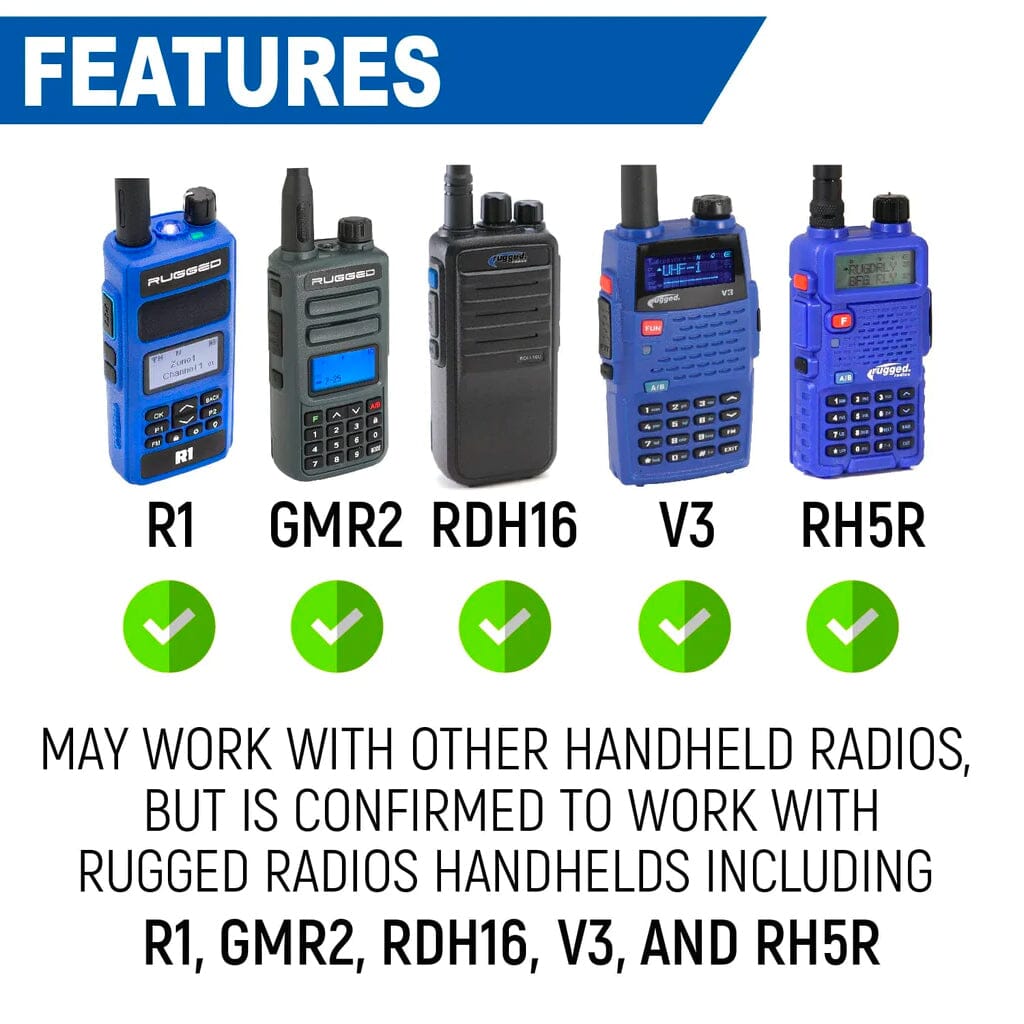Radio Mount for Handheld Radios - CLEARANCE