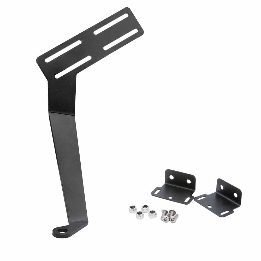Mobile Radio Mount for Jeep TJ, LJ • JK 2 Door Only • Passenger Side Interior