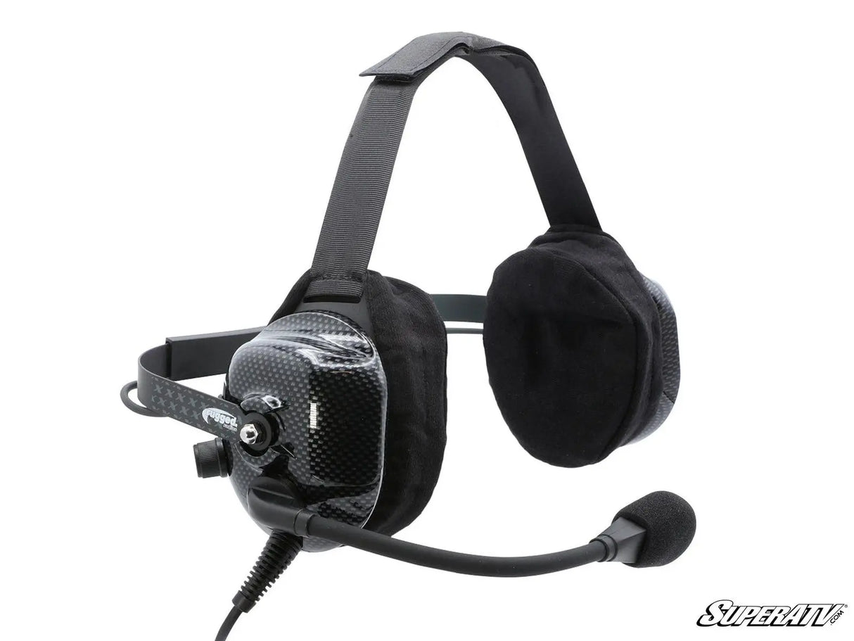 Rugged Radios ULTIMATE Alpha Audio Stereo Headset with Volume Control