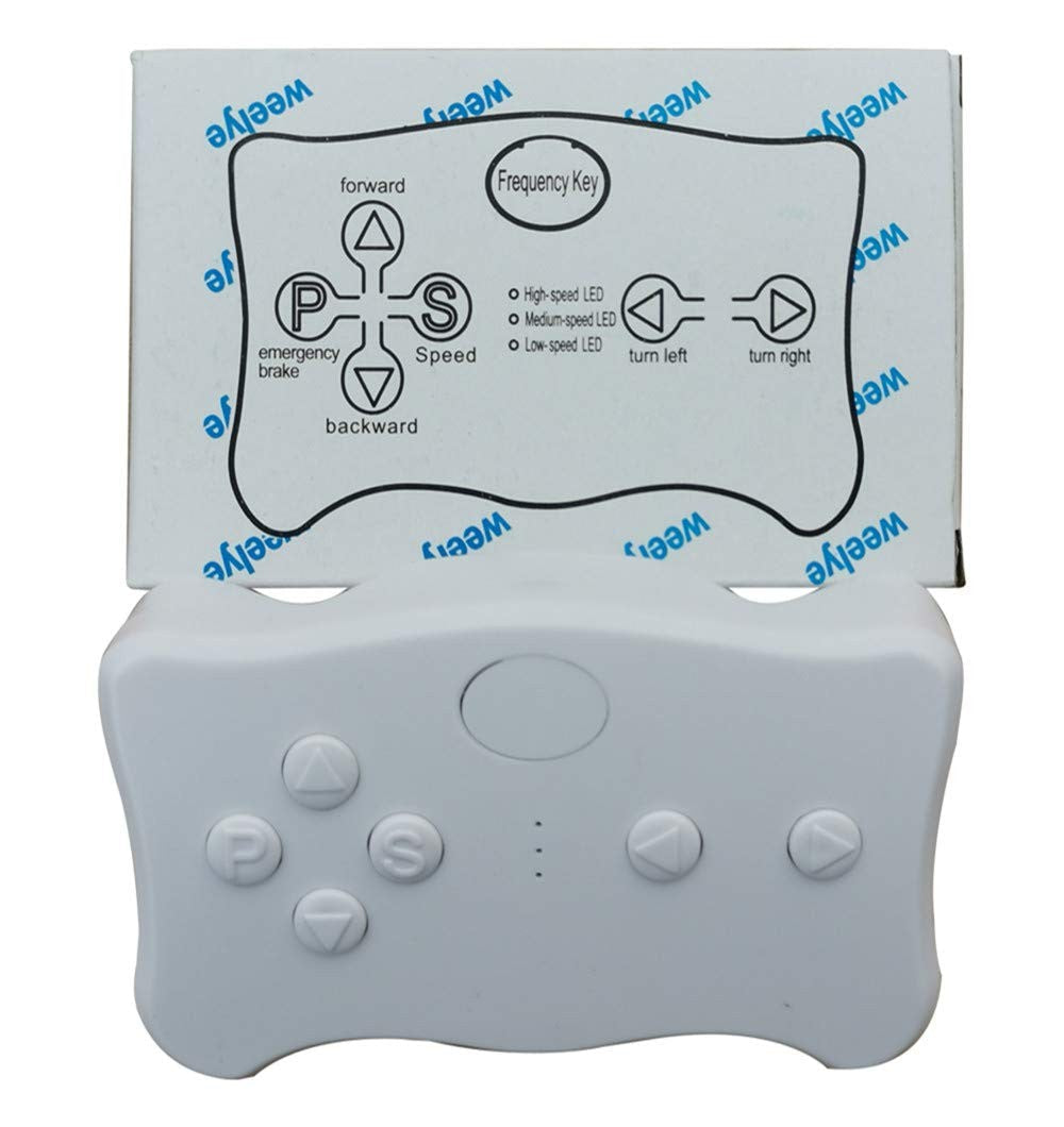 12V Bluetooth 2.4G Remote Control and Receiver for Kids Ride-On Toy Car