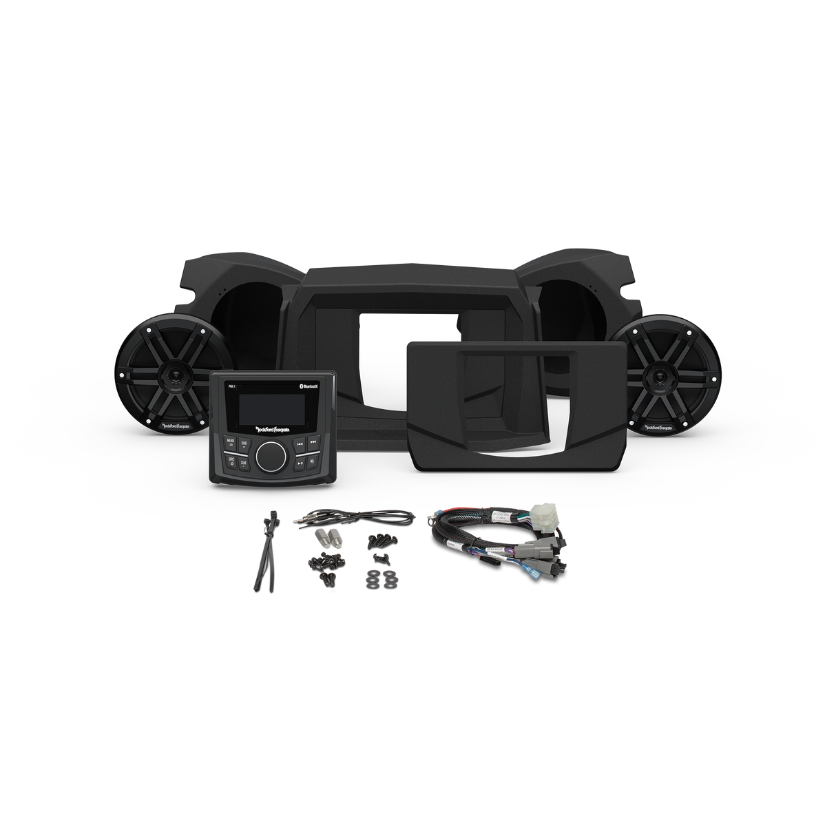 2014+ Polaris RZR Rockford Fosgate Audio Kit Gen 3 (Stage 1)