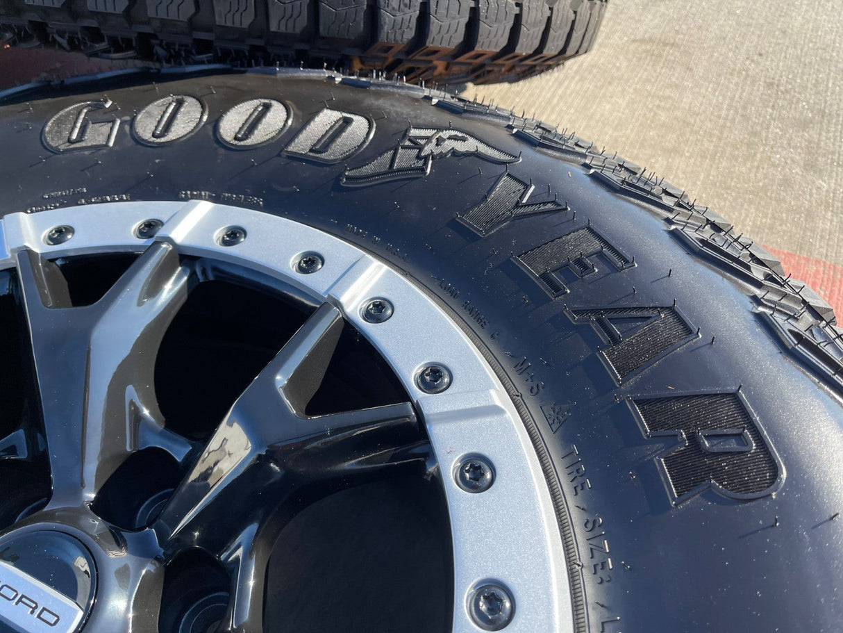 17" Ford F-150 Raptor Bronco R OEM Replica BEADLOCK 10460 rims wheels NEW 35" Texas Truck Tire