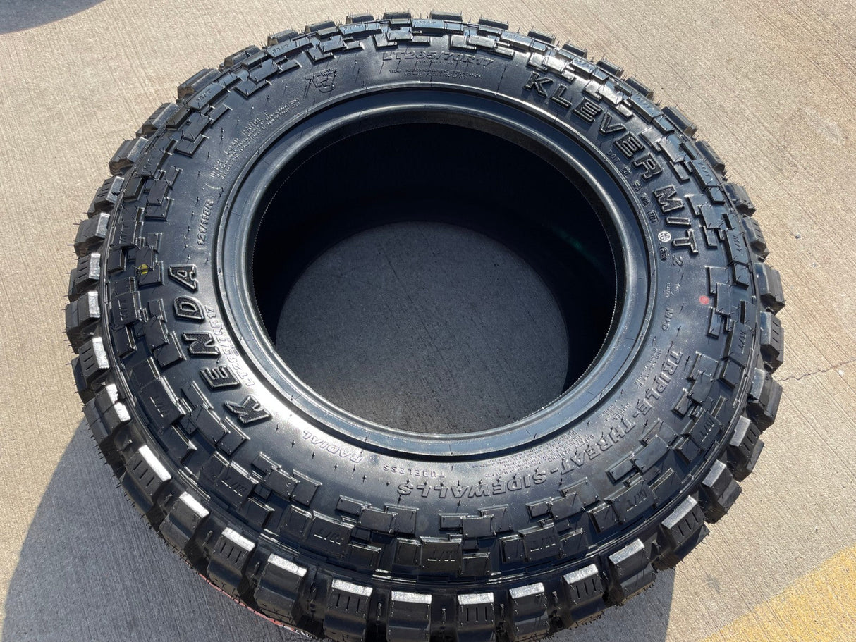 285/70/17 Kenda Kenda Klever M/T2 125 / R 10 PLY Load Range E tire NEW Texas Truck Tire