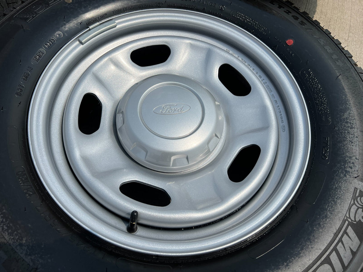 17" Ford F-250 F-350 OEM 3828 wheels rims tires MICHELIN 2023 2024 2025 2026 NEW Texas Truck Tire