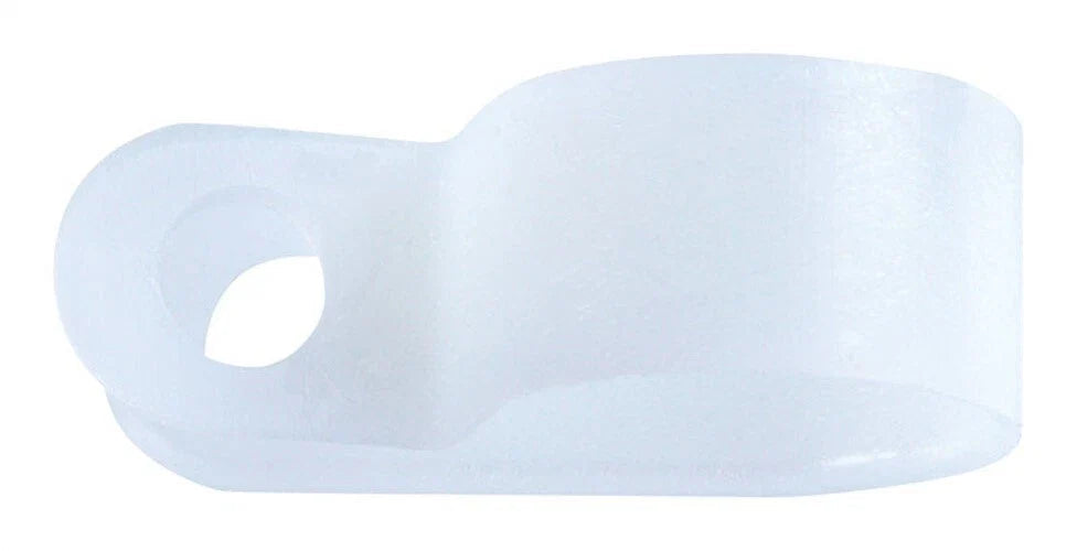 JANDORF Nylon Clamp Natural 3/8x1/2 5 PK 61463 Jandorf