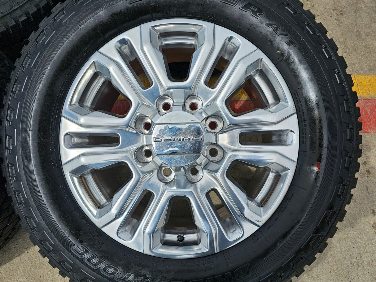 20" GMC Sierra Denali 2500 3500 OEM 5957 wheels rims tires 2022 2023 2024 2025 Texas Truck Tire