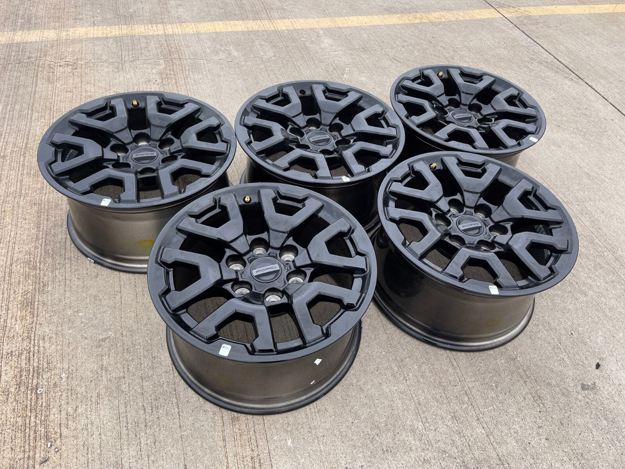 (5) 17" Ford F-150 Raptor OEM 10461 rims wheels 2022 2023 2024 2025 2026 NEW Texas Truck Tire