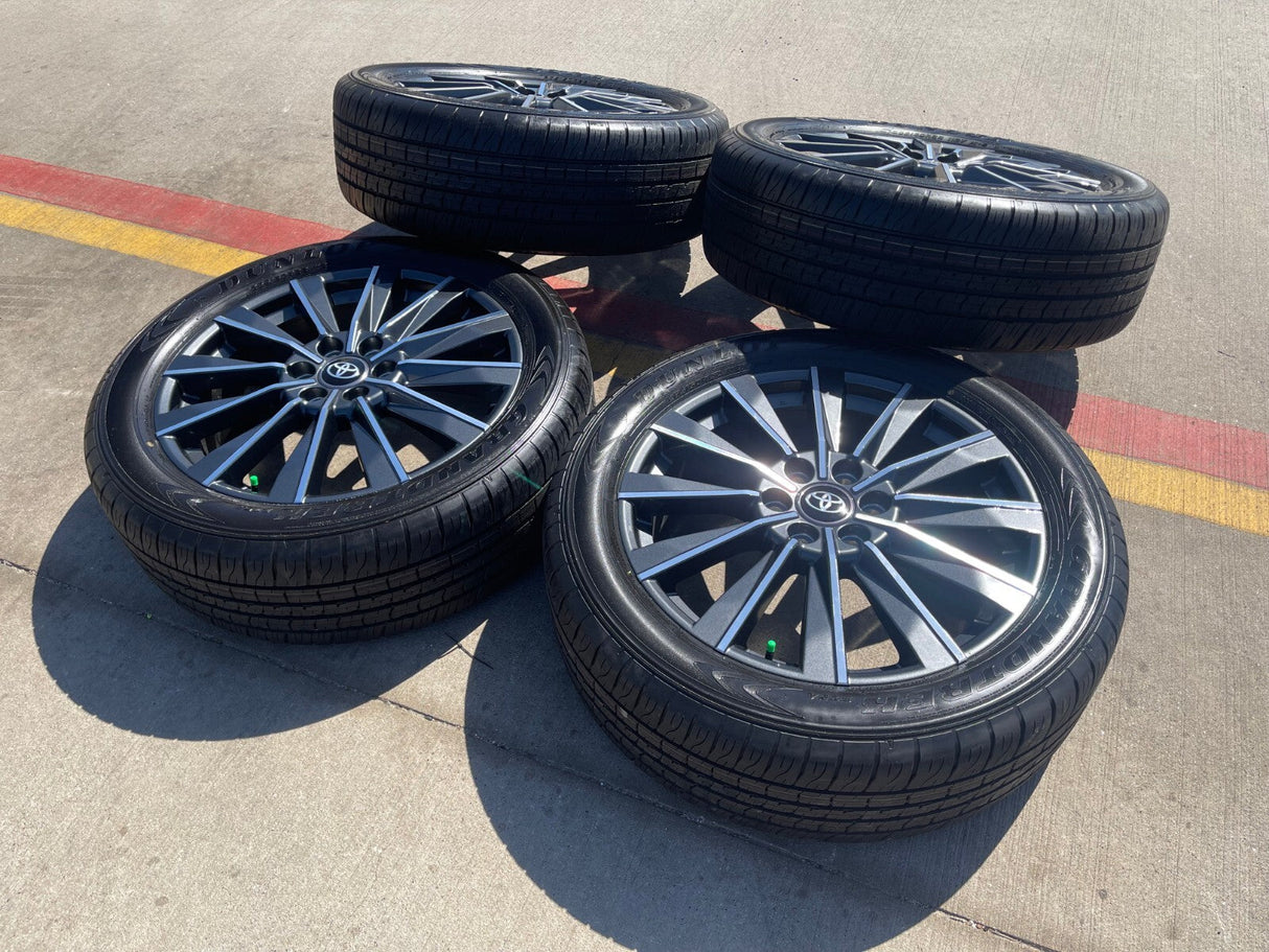 22" Toyota Tundra Sequoia OEM wheels rims 78519 Land Cruiser GX550 2025 2026 NEW Texas Truck Tire