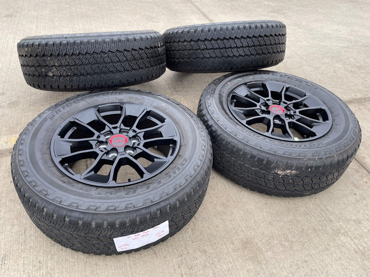 20" Toyota Tundra TRD OEM wheels rims 95314 65196 Sequoia BRIDGESTONE Texas Truck Tire