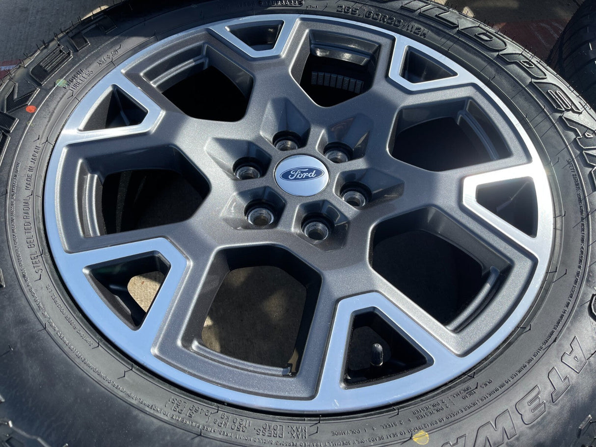 20" Ford F-150 LARIAT Limited OEM 95864 rims wheels Expedition NEW FALKEN A/T3 Texas Truck Tire