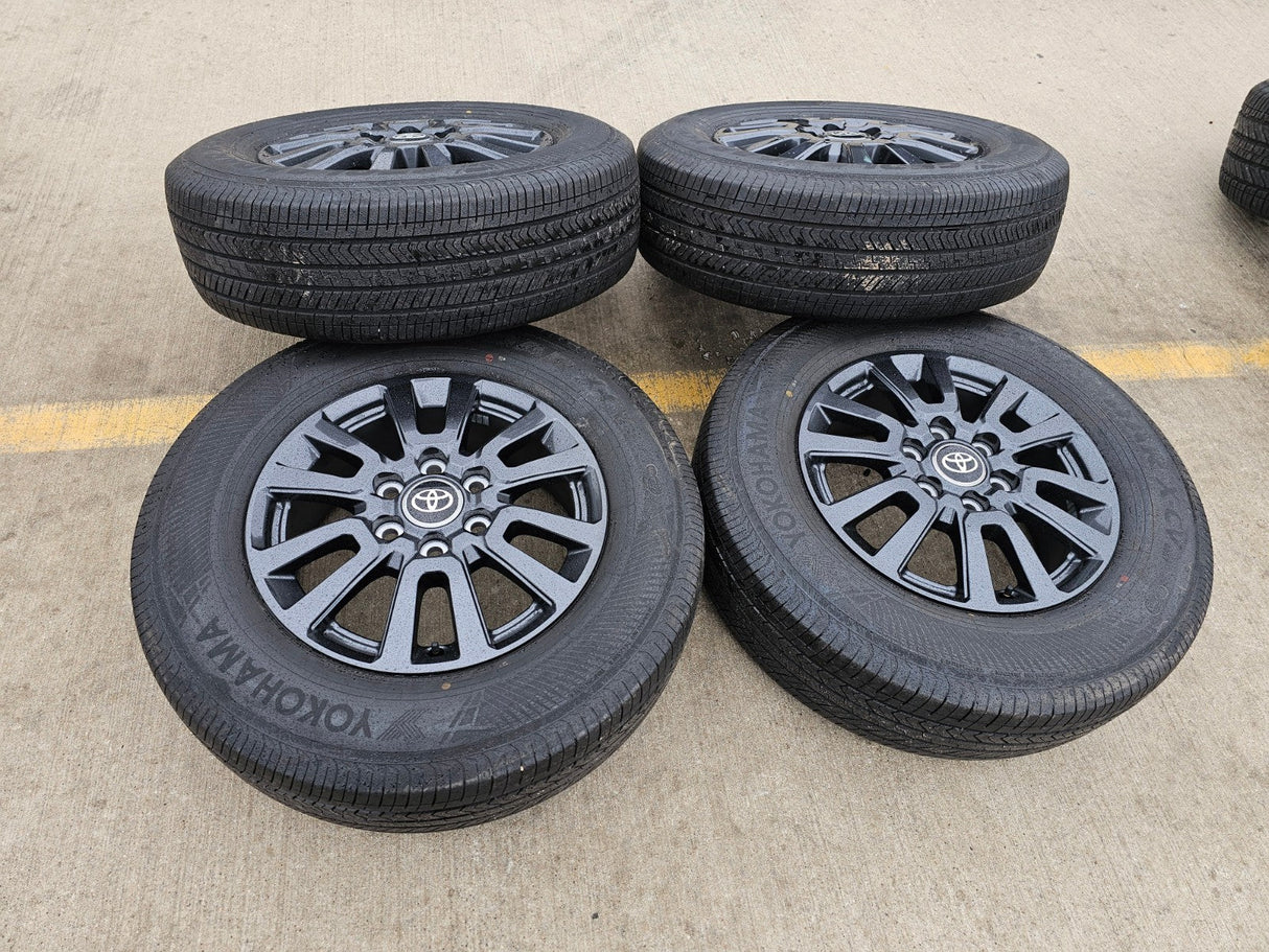 18" Land Cruiser Tundra Sequoia 4Runner GX550 OEM 95953 wheels rims 2026 NEW Texas Truck Tire