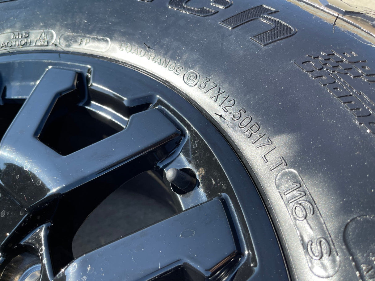 17" Ford F-150 Raptor Bronco OEM rims wheels BFG 10461 tires 2025 2026 BFG NEW Texas Truck Tire