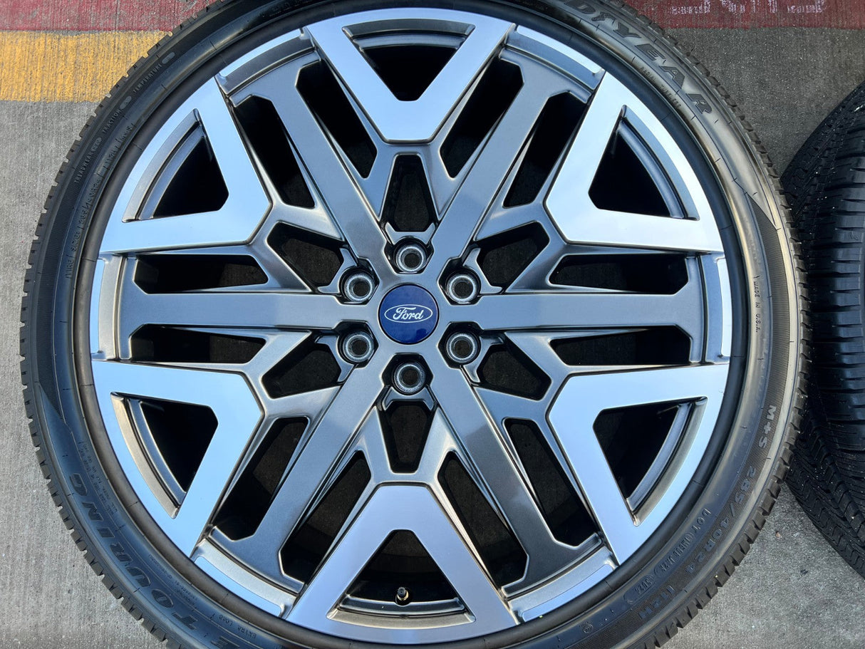 24" Ford F-150 LIMITED Plus OEM rims wheels Expedition 2024 2025 2026 NEW Texas Truck Tire