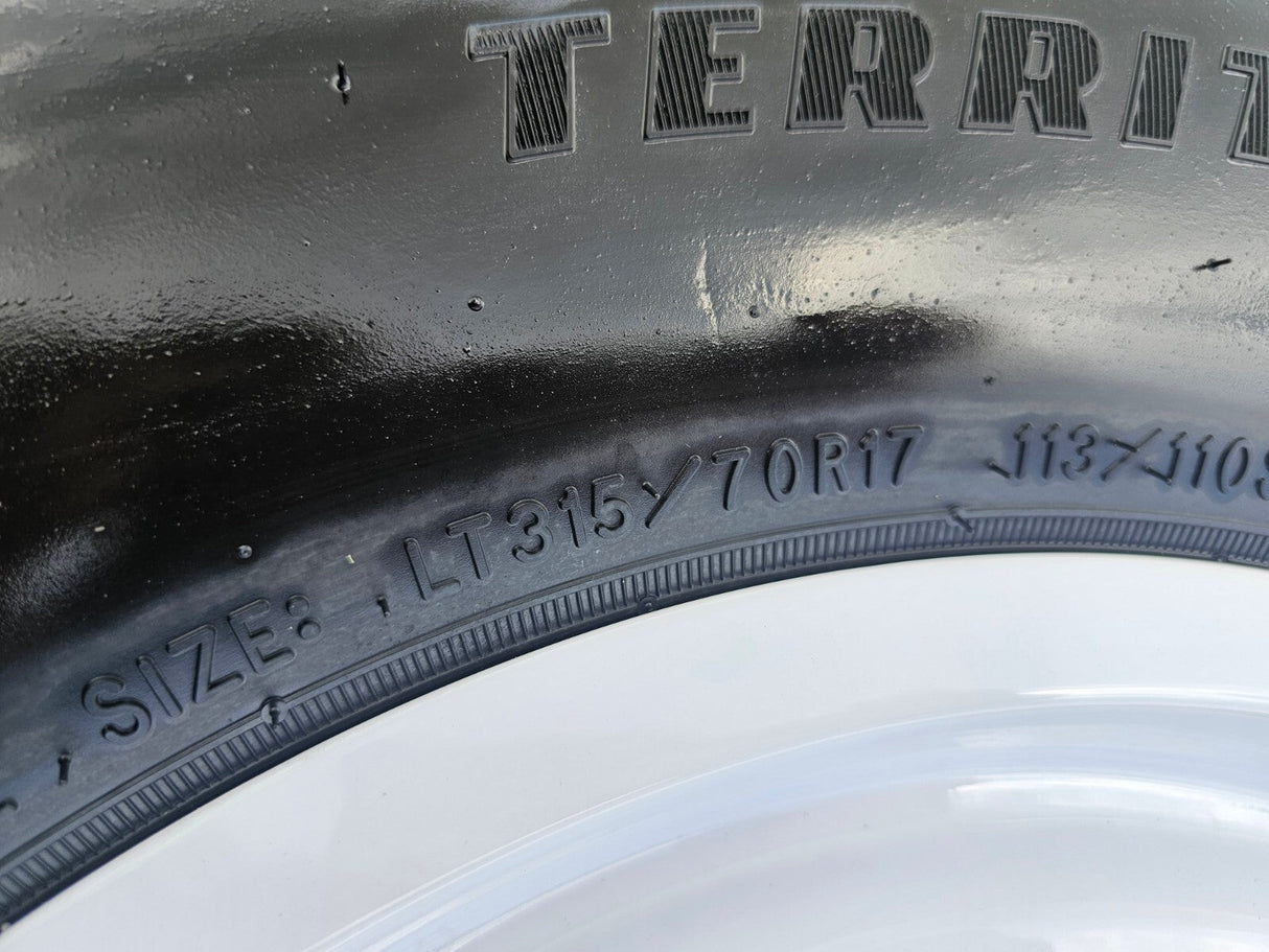 17" Ford Bronco HERITAGE Limited Edition wheels rims white 2025 2026 NEW Texas Truck Tire