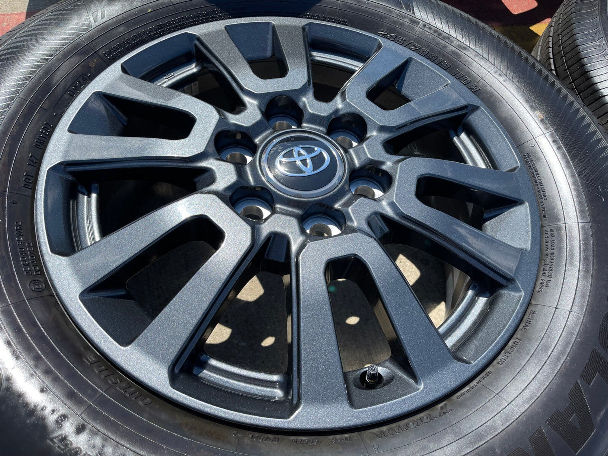 18" Toyota Land Cruiser OEM wheel rim 95953 Tundra Sequoia 2024 2025 2026 NEW Texas Truck Tire