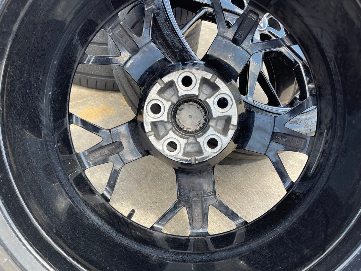 19" + 20" Chevy Corvette Z06 C8 OEM 14011 14012 wheels rims 2021 2023 2024 2025 Texas Truck Tire