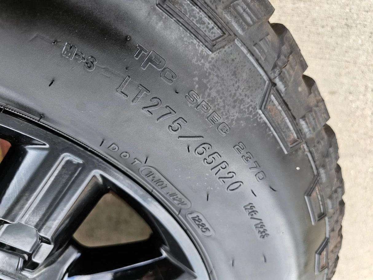 20" GMC Sierra DENALI 2500 3500 OEM 14137 5963 wheels rims Silverado 2025 NEW Texas Truck Tire
