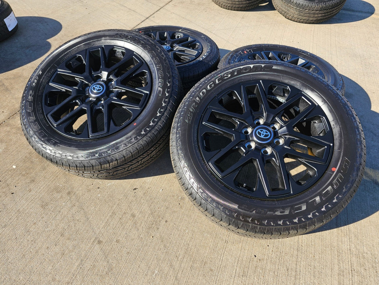 20" Toyota Tundra TRD OEM wheels rims TSS 75276 95295 Sequoia 2024 2025 2026 NEW Texas Truck Tire