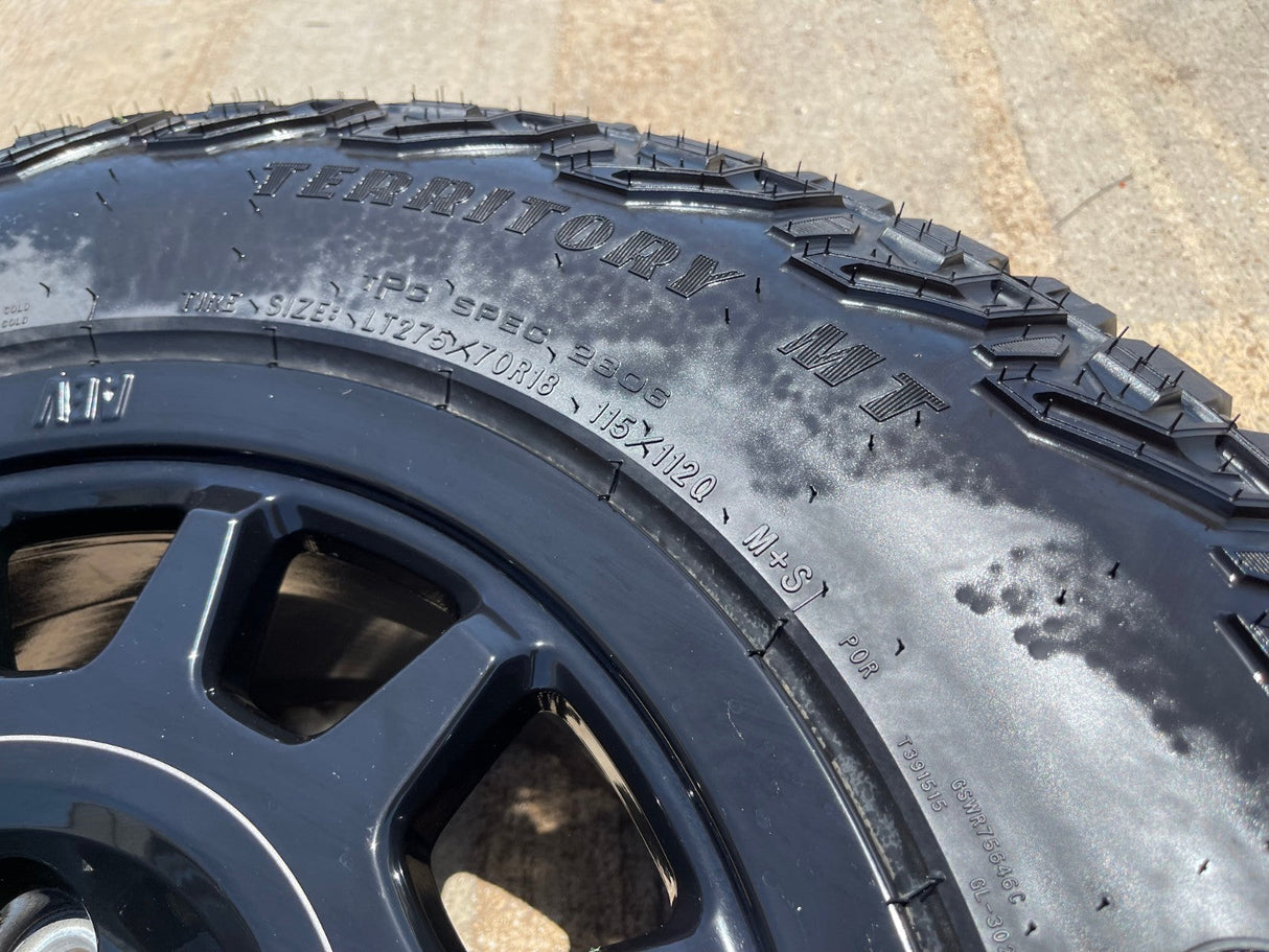 (1) 18" AEV SALTA GMC Sierra AT4X Chevy Silverado OEM rim wheel 2024 2025 NEW Texas Truck Tire