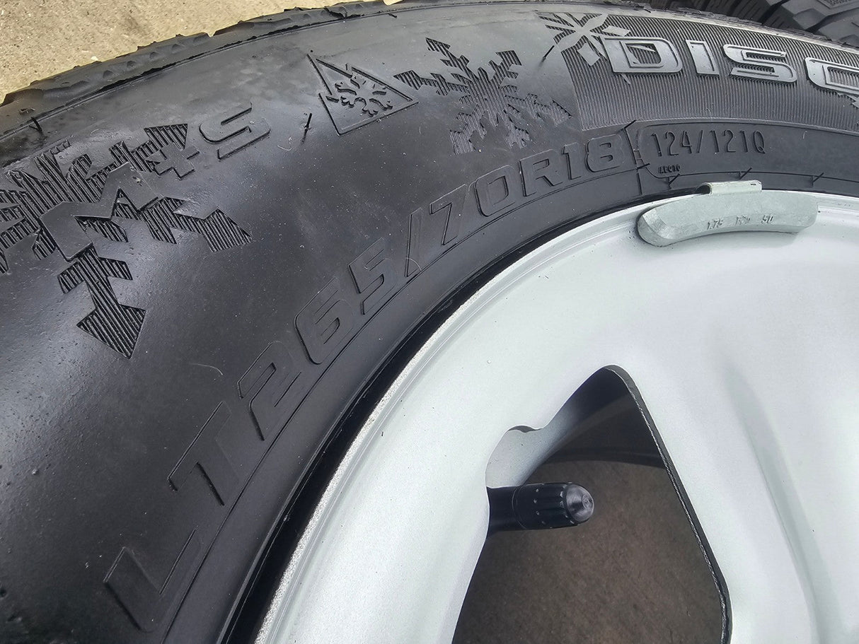 18" Ram 1500 OEM 2667 stock wheels rims SNOW tires 2022 2023 2024 2025 2026 Texas Truck Tire