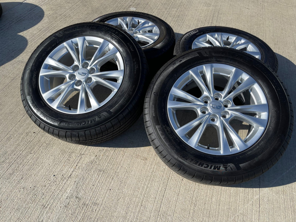 18" Cadillac XT6 XT5 SRX OEM 4844 wheels rims Chevy Blazer Acadia NEW MICHELIN Texas Truck Tire