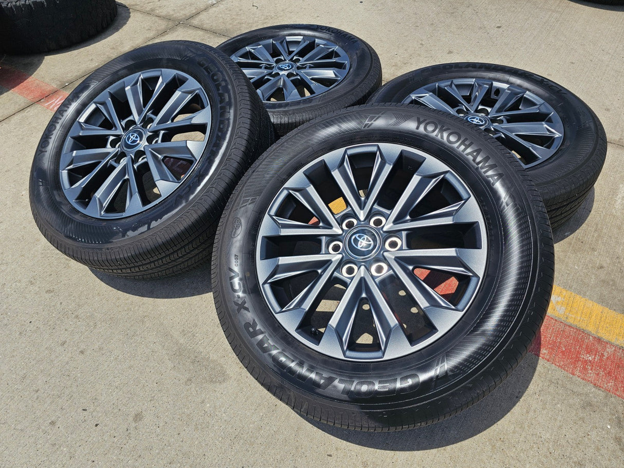 20" Toyota Land Cruiser OEM wheels rims 94057 Tundra Sequoia 2024 2025 2026 Texas Truck Tire