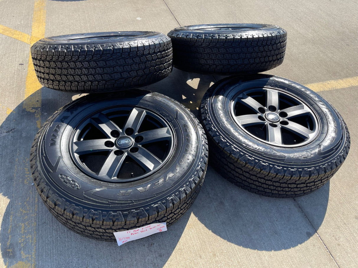 17" Ford F-150 Expedition OEM rims wheels 10339 tires NEW GOODYEAR A/T Texas Truck Tire