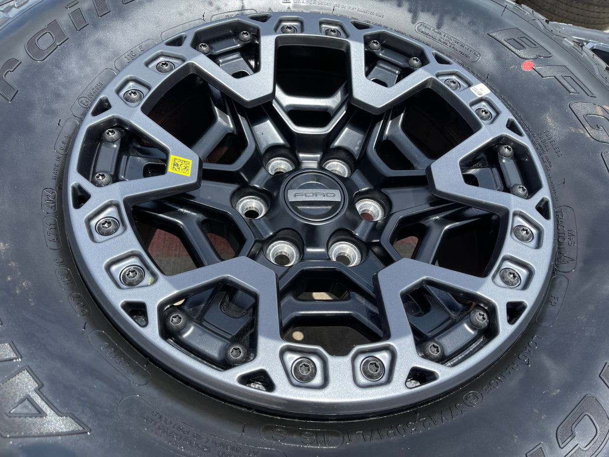 17" Ford F-150 Raptor R OEM BEADLOCK rims wheels 2024 2025 2026 BFG NEW Texas Truck Tire