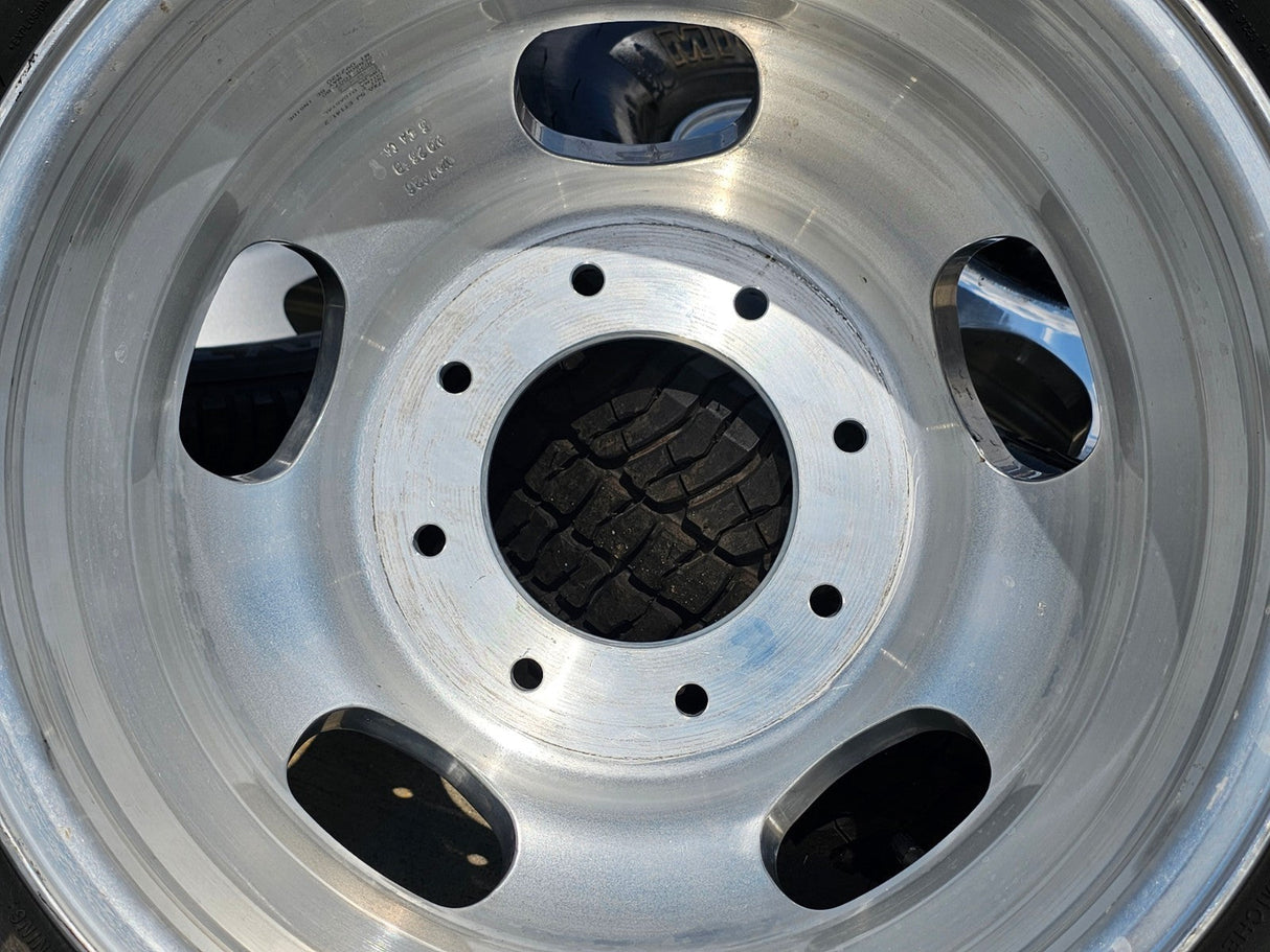 17" Ford F-350 Dually OEM 10477 10478 rims wheels Michelin A/T2 NEW Texas Truck Tire