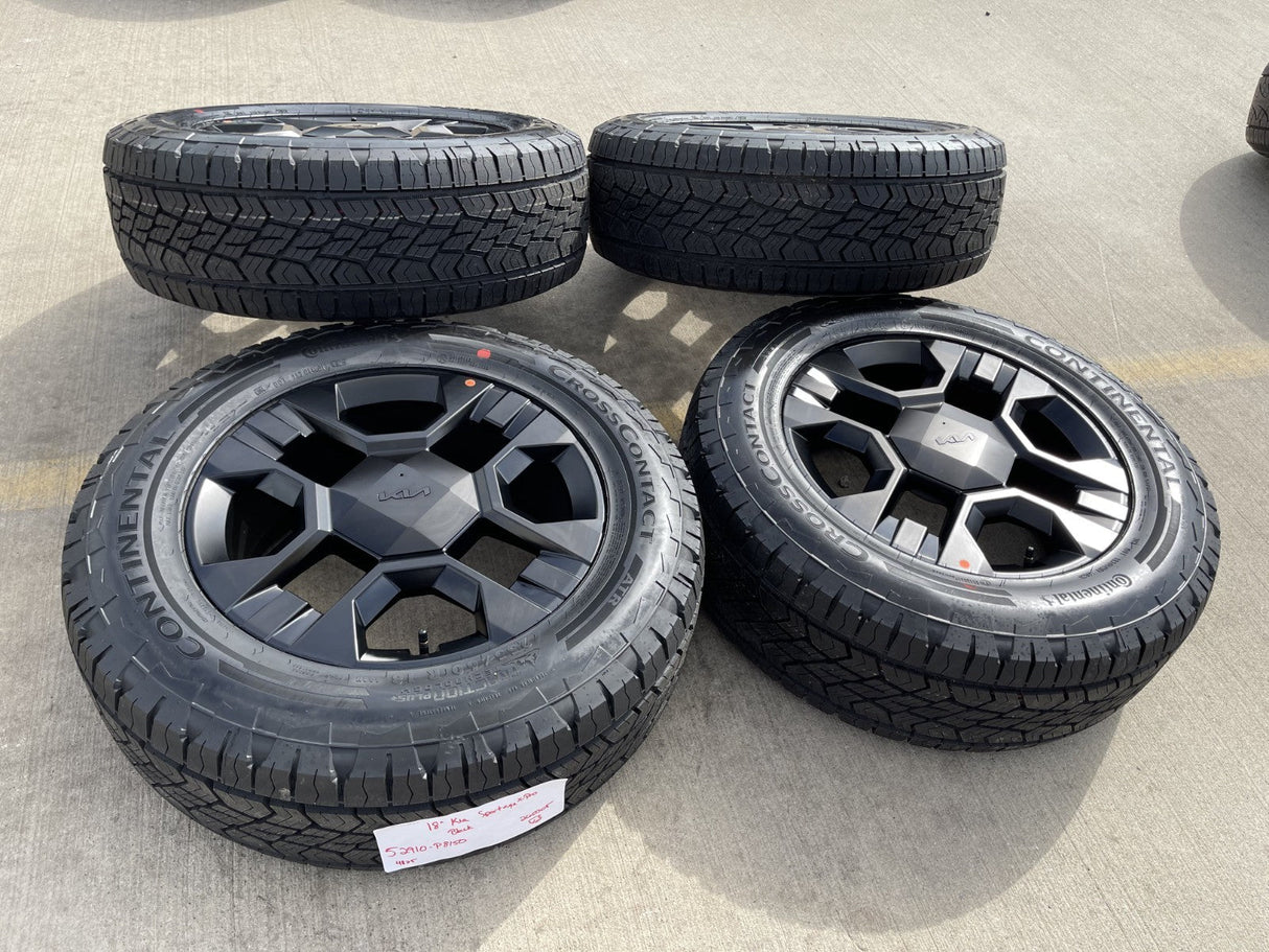 18" Kia Telluride X-PRO OEM wheels rims Sorento Sedona 2026 2027 NEW Texas Truck Tire