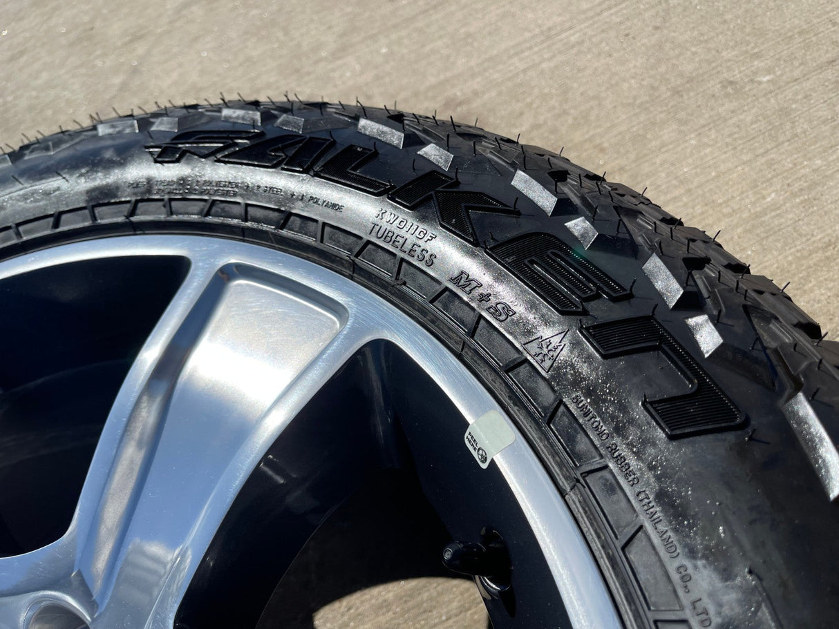 20" Dodge Ram 1500 OEM LIMITED 2676 2723 wheels rims 2025 2026 FALKEN A/T NEW Texas Truck Tire