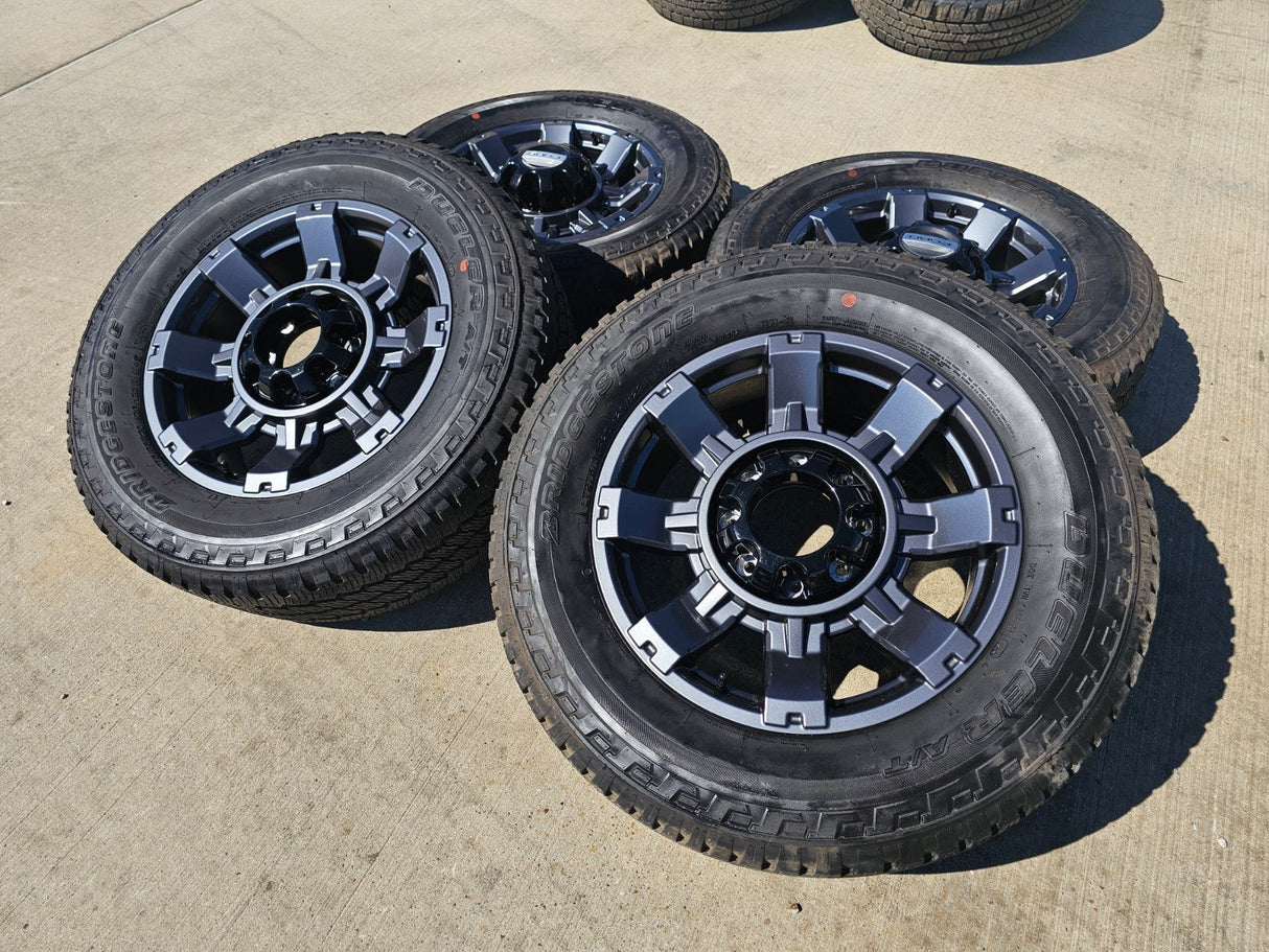 20" Ford F-250 F-350 OEM 10296 10485 Lariat wheels rims 2023 2024 2025 2026 Texas Truck Tire