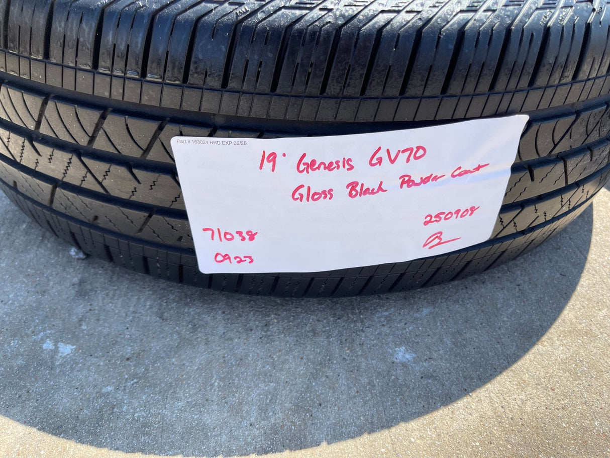 19" Hyundai Genesis GV70 GV80 GV90 OEM 71038 wheels rims 2022 2023 2024 2025 Texas Truck Tire