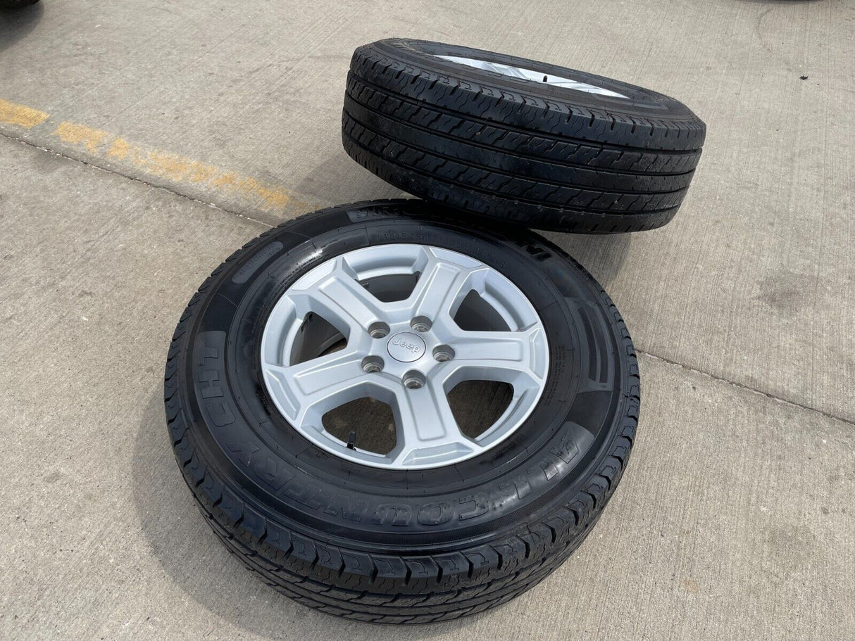 17" Jeep Wrangler Gladiator SPARE OEM 9216 wheel rim 2020 2021 2022 2023 2024 Texas Truck Tire