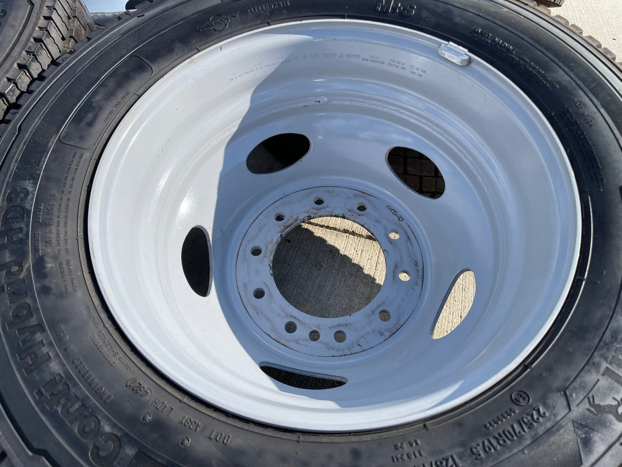 19.5" Ford F-450 Dually F-550 rims wheels RAM 4500 OEM 10x225 2024 2025 2026 Texas Truck Tire