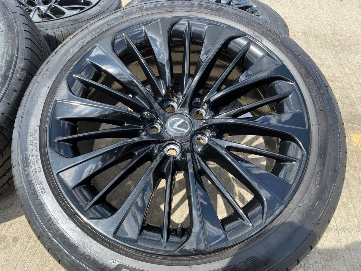 20" Lexus LS500 LC500 OEM wheels rims 74370 LS500H TX350 MICHELIN DISCOUNTED Texas Truck Tire