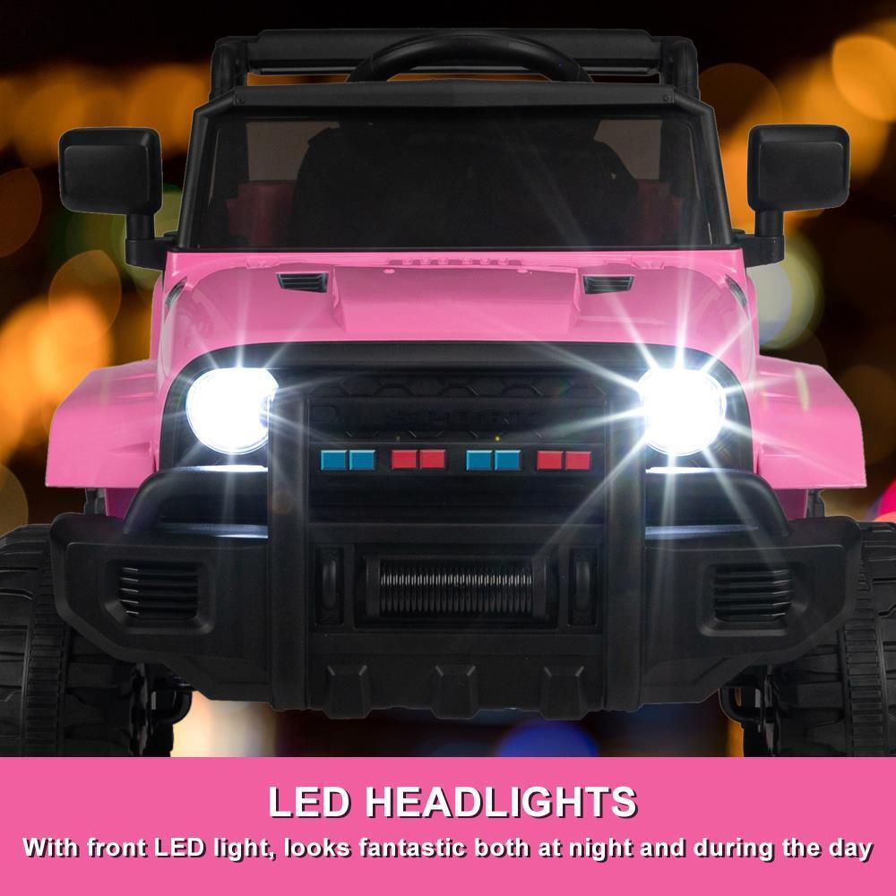 Electric Ride-On Car Truck for Kids with Remote Control and 3 Speed Options - Perfect Gift for Boys and Girls (12V)