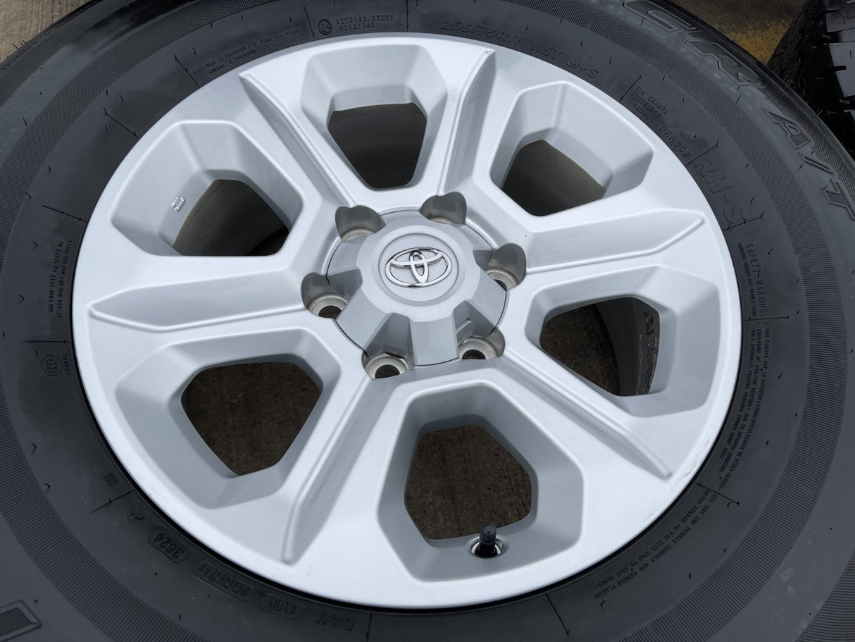 17" 4Runner Toyota Tacoma OEM wheels rims 75153 FJ DUELER A/T Texas Truck Tire